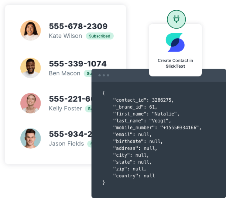SMS API, Text Messaging API Gateway For Developers | SlickText